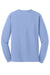 Gildan 5400 Mens Long Sleeve Crewneck T-Shirt Carolina Blue Flat Back