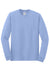 Gildan 5400 Mens Long Sleeve Crewneck T-Shirt Carolina Blue Flat Front