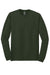 Gildan 5400 Mens Long Sleeve Crewneck T-Shirt Forest Green Flat Front