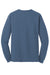 Gildan 5400 Mens Long Sleeve Crewneck T-Shirt Indigo Blue Flat Back