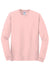 Gildan 5400 Mens Long Sleeve Crewneck T-Shirt Light Pink Flat Front