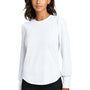 Mercer+Mettle Womens Moisture Wicking Stretch Jersey Long Sleeve Blouson Top - White - Coming Soon