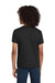Hanes 5450 Youth Authentic Short Sleeve Crewneck T-Shirt Black Model Back