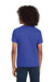Hanes 5450 Youth Authentic Short Sleeve Crewneck T-Shirt Deep Royal Blue Model Back