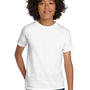 Hanes Youth Authentic Short Sleeve Crewneck T-Shirt - White