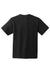 Hanes 5450 Youth Authentic Short Sleeve Crewneck T-Shirt Black Flat Back