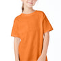 Hanes Youth Essential-T Short Sleeve Crewneck T-Shirt - Tennessee Orange