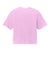 Comfort Colors 3023CL Womens Short Sleeve Crewneck T-Shirt Rose Quartz Pink Flat Back