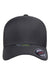 Flexfit Hats 5511UP Mens UniPanel Stretch Fit Hat Charcoal Grey Flat Front