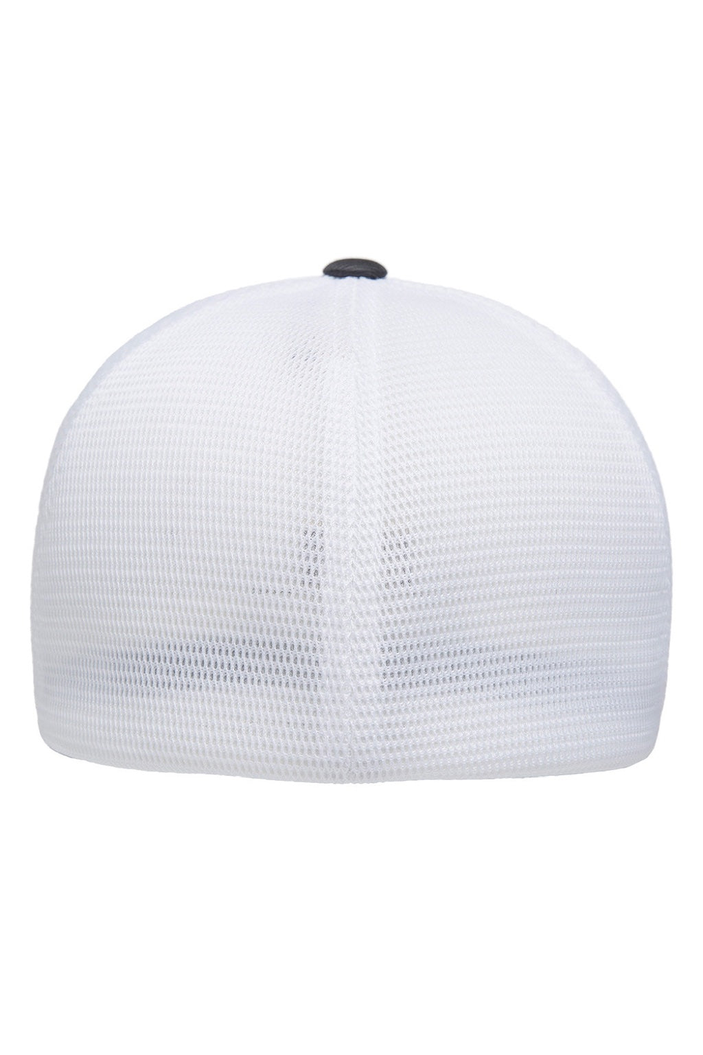 Flexfit Hats 5511UP Mens UniPanel Stretch Fit Hat Charcoal Grey/White Flat Back