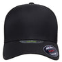 Flexfit Hats Mens UniPanel Stretch Fit Hat - Black