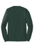 Hanes 5586 Mens Authentic Long Sleeve Crewneck T-Shirt Deep Forest Green Flat Back