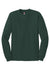 Hanes 5586 Mens Authentic Long Sleeve Crewneck T-Shirt Deep Forest Green Flat Front