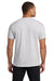 Hanes 5590 Mens Authentic Short Sleeve Crewneck T-Shirt w/ Pocket Ash Grey Model Back