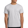 Hanes Mens Authentic Short Sleeve Crewneck T-Shirt w/ Pocket - Ash Grey