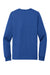 Jerzees 560LS Mens Premium Blend Moisture Wicking Long Sleeve Crewneck T-Shirt Royal Blue Flat Back