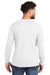 Jerzees 560LS Mens Premium Blend Moisture Wicking Long Sleeve Crewneck T-Shirt White Model Back