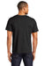 Jerzees 560MR/560M Mens Premium Blend Moisture Wicking Short Sleeve Crewneck T-Shirt Heather Black Ink Model Back