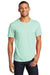 Jerzees 560MR/560M Mens Premium Blend Moisture Wicking Short Sleeve Crewneck T-Shirt Mint To Be Model Front