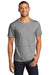 Jerzees 560MR/560M Mens Premium Blend Moisture Wicking Short Sleeve Crewneck T-Shirt Oxford Grey Model Front
