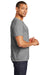 Jerzees 560MR/560M Mens Premium Blend Moisture Wicking Short Sleeve Crewneck T-Shirt Oxford Grey Model Side