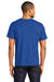 Jerzees 560MR/560M Mens Premium Blend Moisture Wicking Short Sleeve Crewneck T-Shirt Royal Blue Model Back