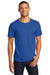 Jerzees 560MR/560M Mens Premium Blend Moisture Wicking Short Sleeve Crewneck T-Shirt Royal Blue Model Front