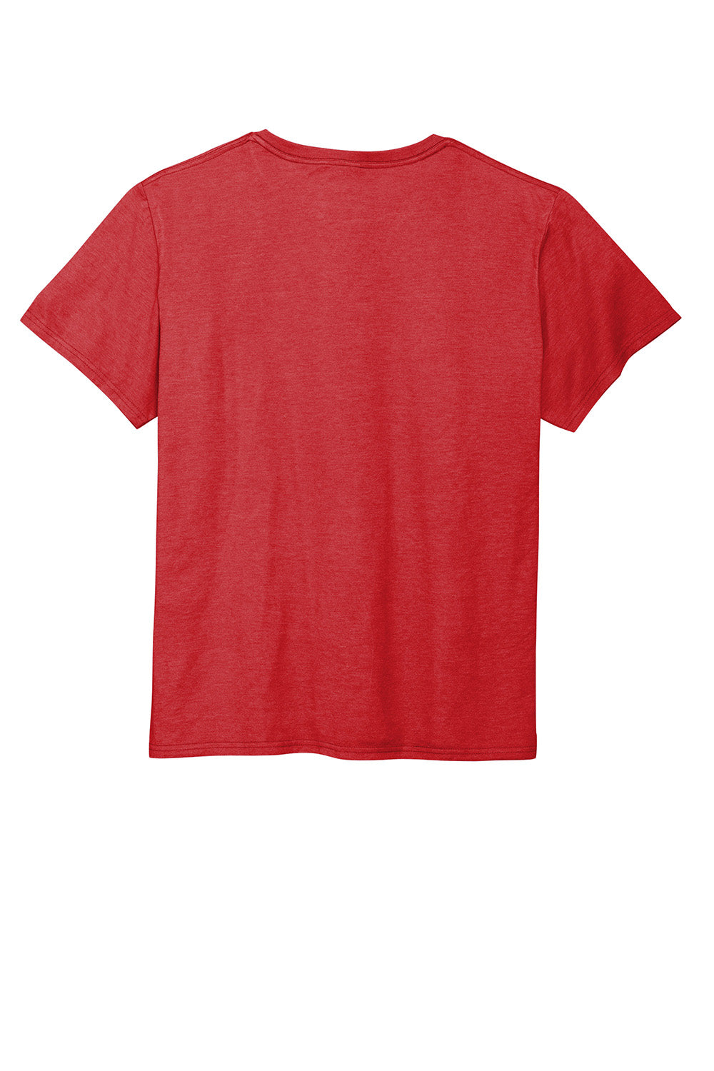 Jerzees 560MR/560M Mens Premium Blend Moisture Wicking Short Sleeve Crewneck T-Shirt True Red Flat Back