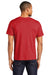 Jerzees 560MR/560M Mens Premium Blend Moisture Wicking Short Sleeve Crewneck T-Shirt True Red Model Back