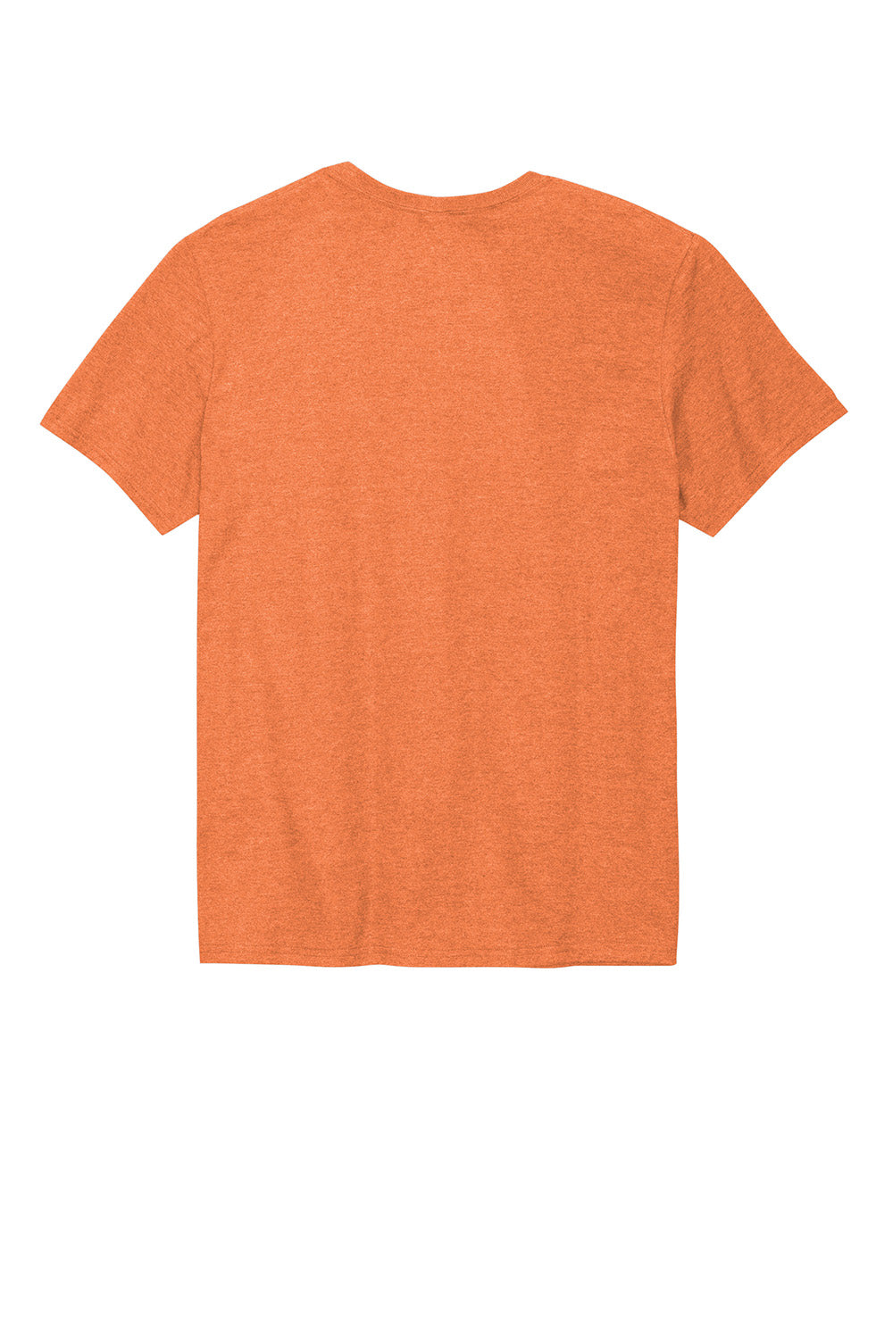 Jerzees 560MR/560M Mens Premium Blend Moisture Wicking Short Sleeve Crewneck T-Shirt Heather Vintage Orange Flat Back