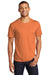 Jerzees 560MR/560M Mens Premium Blend Moisture Wicking Short Sleeve Crewneck T-Shirt Heather Vintage Orange Model Front