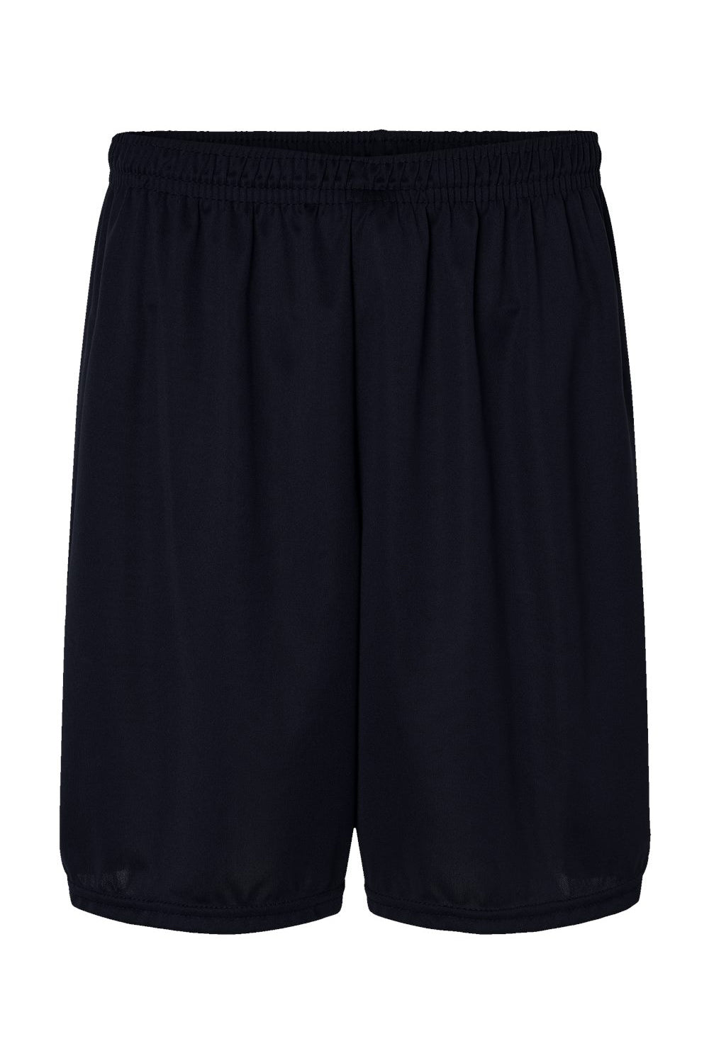Augusta Sportswear 1425 Mens Octane Moisture Wicking Shorts Black Flat Front