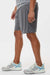 Augusta Sportswear 1425 Mens Octane Moisture Wicking Shorts Graphite Grey Model Side