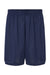 Augusta Sportswear 1425 Mens Octane Moisture Wicking Shorts Navy Blue Flat Front