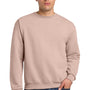 Jerzees Mens NuBlend Fleece Crewneck Sweatshirt - Blush Pink