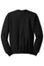 Jerzees 562M/562MR Mens NuBlend Fleece Crewneck Sweatshirt Black Flat Back