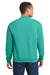 Jerzees 562M/562MR Mens NuBlend Fleece Crewneck Sweatshirt Cool Mint Model Back