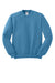 Jerzees 562M/562MR Mens NuBlend Fleece Crewneck Sweatshirt Columbia Blue Flat Front