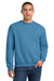 Jerzees 562M/562MR Mens NuBlend Fleece Crewneck Sweatshirt Columbia Blue Model Front