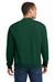 Jerzees 562M/562MR Mens NuBlend Fleece Crewneck Sweatshirt Forest Green Model Back