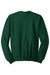 Jerzees 562M/562MR Mens NuBlend Fleece Crewneck Sweatshirt Forest Green Flat Back