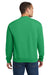 Jerzees 562M/562MR Mens NuBlend Fleece Crewneck Sweatshirt Kelly Green Model Back