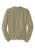 Jerzees 562M/562MR Mens NuBlend Fleece Crewneck Sweatshirt Khaki Brown Flat Back