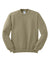 Jerzees 562M/562MR Mens NuBlend Fleece Crewneck Sweatshirt Khaki Brown Flat Front