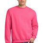 Jerzees Mens NuBlend Fleece Crewneck Sweatshirt - Neon Pink