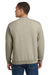 Jerzees 562M/562MR Mens NuBlend Fleece Crewneck Sweatshirt Heather Oatmeal Model Back