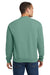 Jerzees 562M/562MR Mens NuBlend Fleece Crewneck Sweatshirt Sage Green Model Back