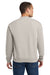 Jerzees 562M/562MR Mens NuBlend Fleece Crewneck Sweatshirt Sandstone Brown Model Back