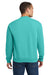 Jerzees 562M/562MR Mens NuBlend Fleece Crewneck Sweatshirt Scuba Blue Model Back