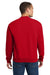 Jerzees 562M/562MR Mens NuBlend Fleece Crewneck Sweatshirt True Red Model Back